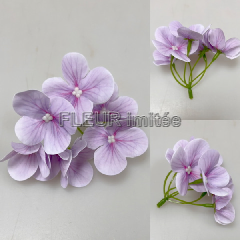 Květ hortenzie mini 8cm  12/60