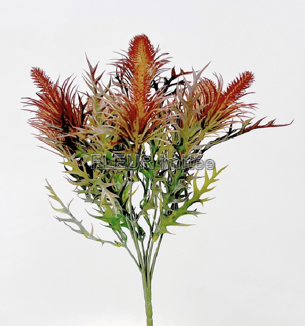 Keřík plast x7 32cm