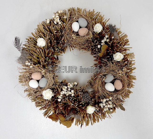 Věnec s vaj.30cm 1/24