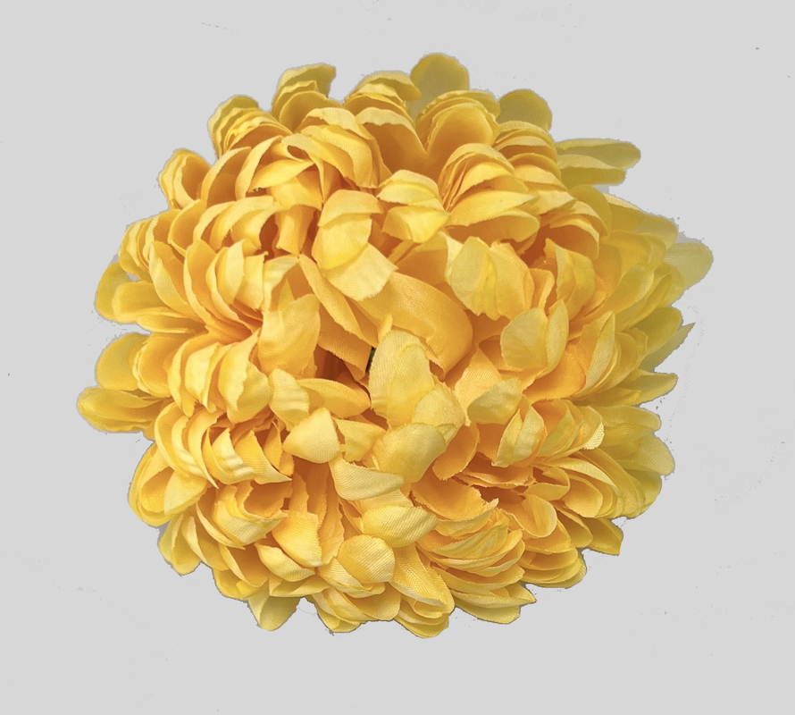 Květ chryzantéma  12cm  12/144
