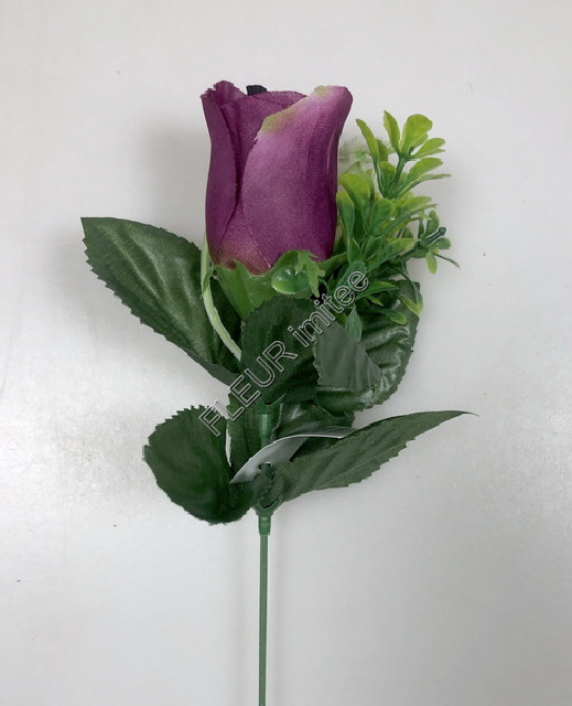 Růže x1 s gyps. 40cm 144/