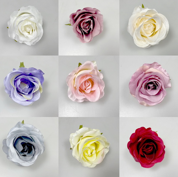 Květ růže Vivaldi  NEW 10cm 12/720