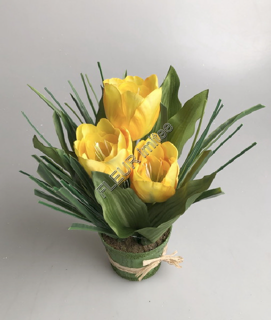 Miska jarní - tulipánx3 30x20 cm