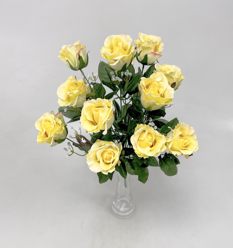 Kytice růže x 12 45cm  12/14