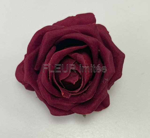 Květ růže 10cm velvet 1/480