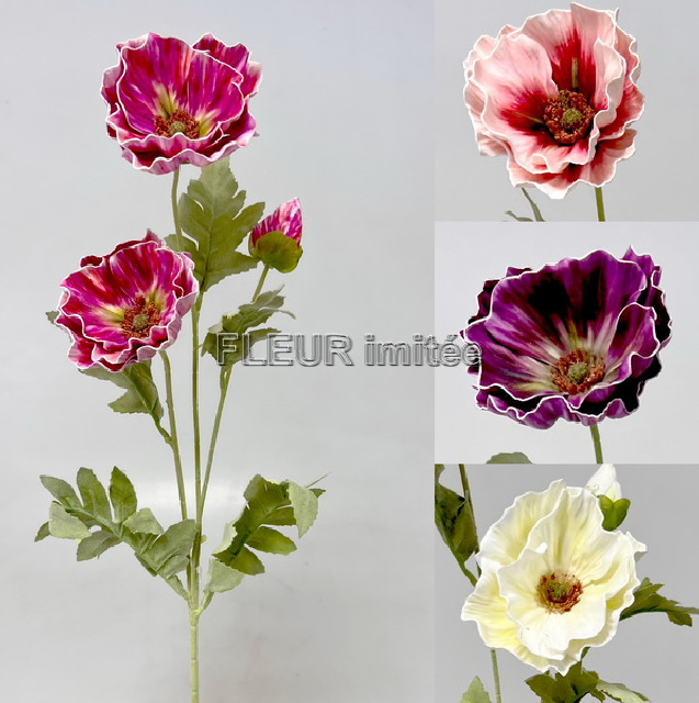 Mák x3 67cm  latex 24/144