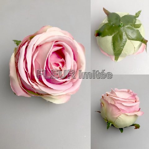Květ růže Cabbage 7cm 12/480