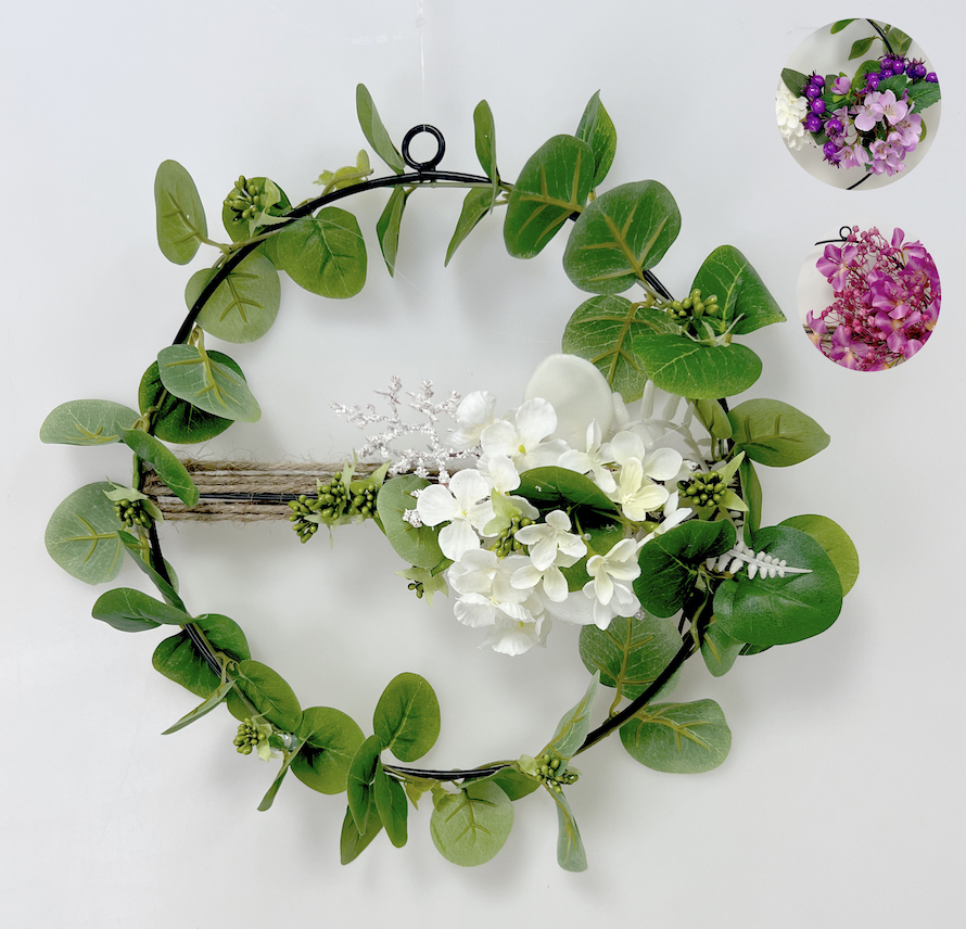 Věnec eukalypt 25cm