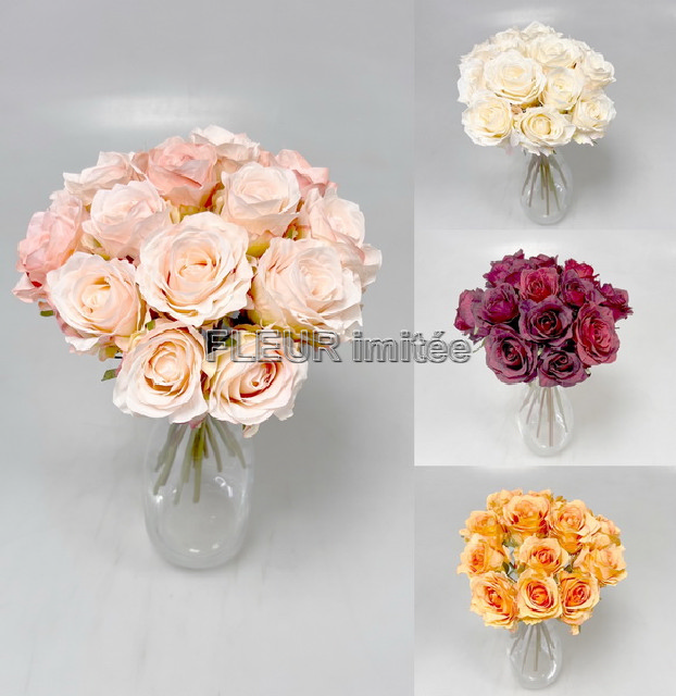 Kytice růže x21 32cm 8/64